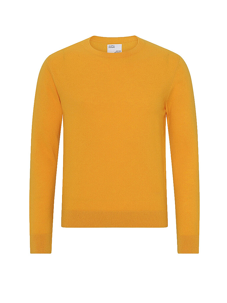 COLORFUL STANDARD Pullover gelb | M von Colorful Standard