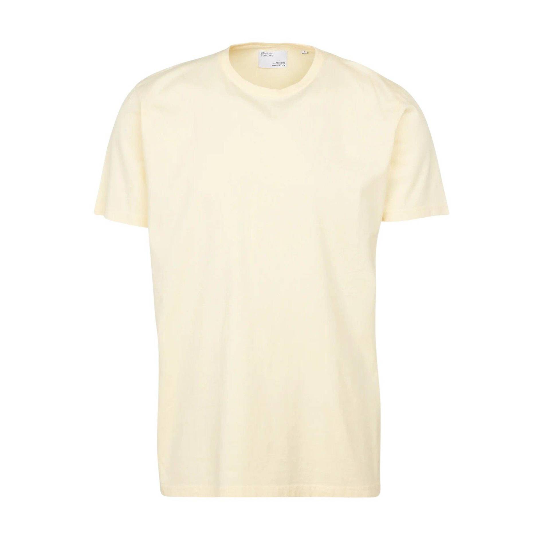 T-shirt Classic Organic Soft Yellow Herren  XL von Colorful Standard