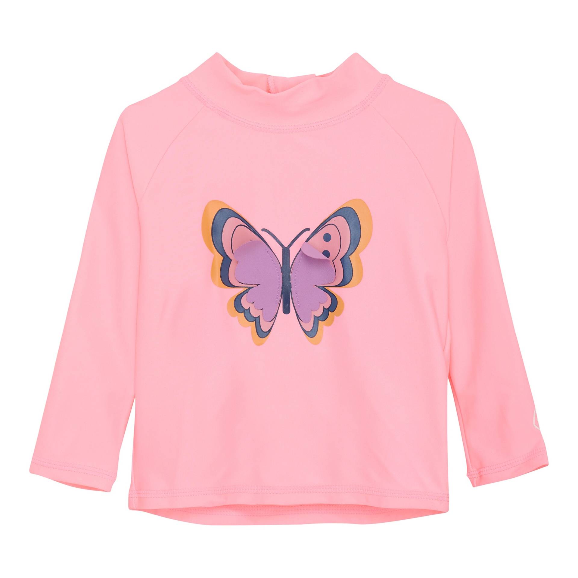 Badeshirt langarm UV-Schutz Schmetterling von Colorkids