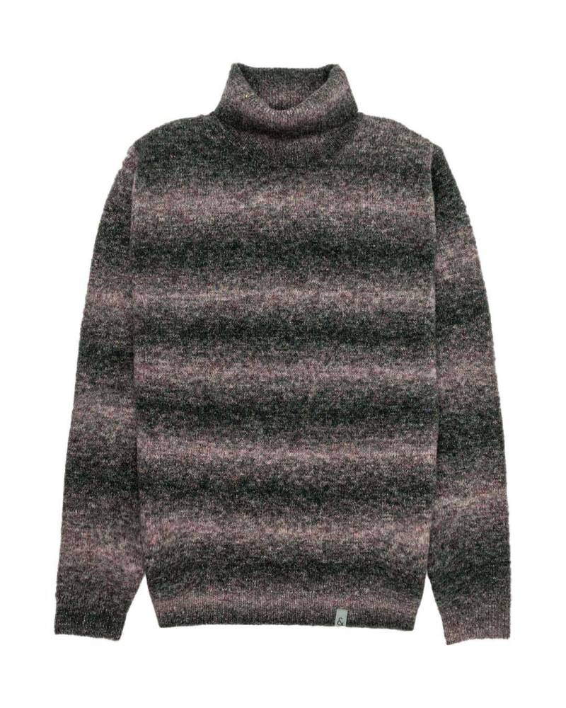 Strickpullover Roundneck Degradé Herren Taubengrau XXL von Colours & Sons