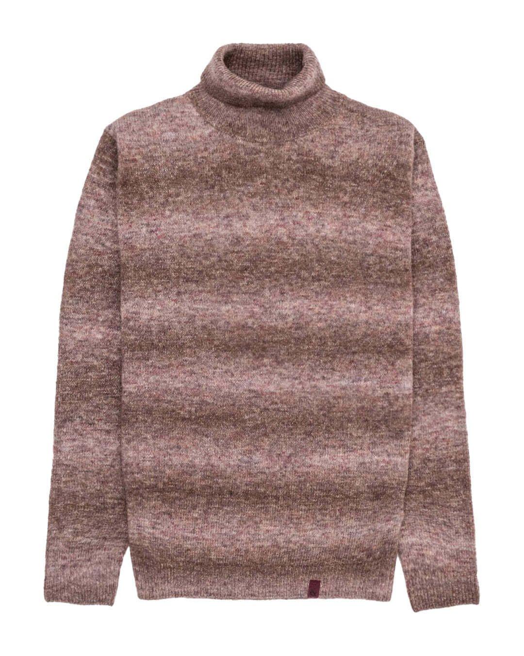 Strickpullover Roundneck Degradé Herren Rosa XXL von Colours & Sons