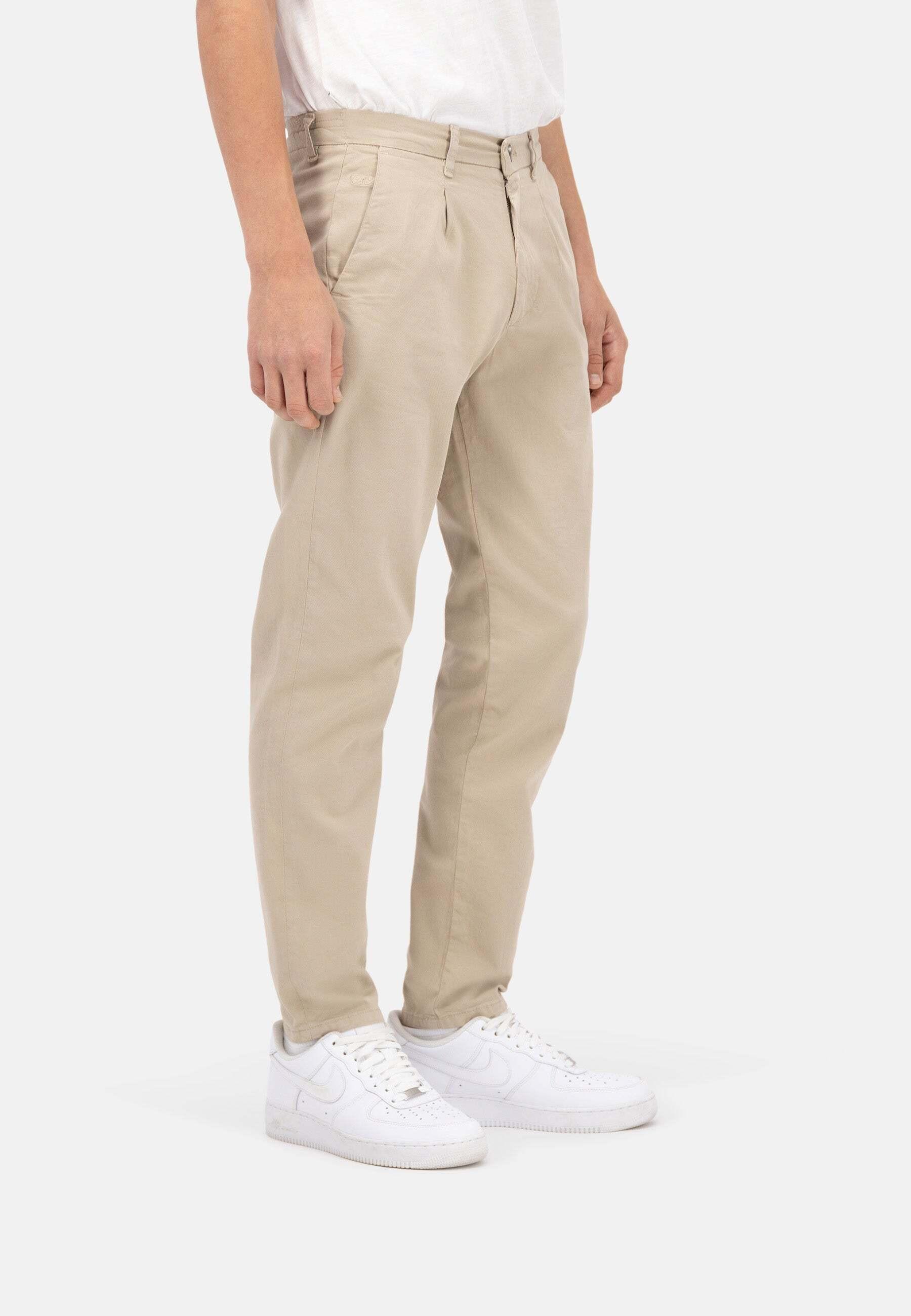 Hosen Pants-cropped Chino Herren Beige W30 von Colours & Sons