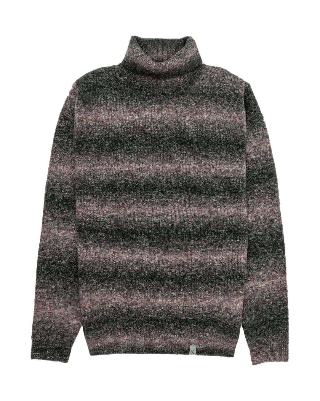 Strickpullover Roundneck Degradé Herren Taubengrau M von Colours & Sons