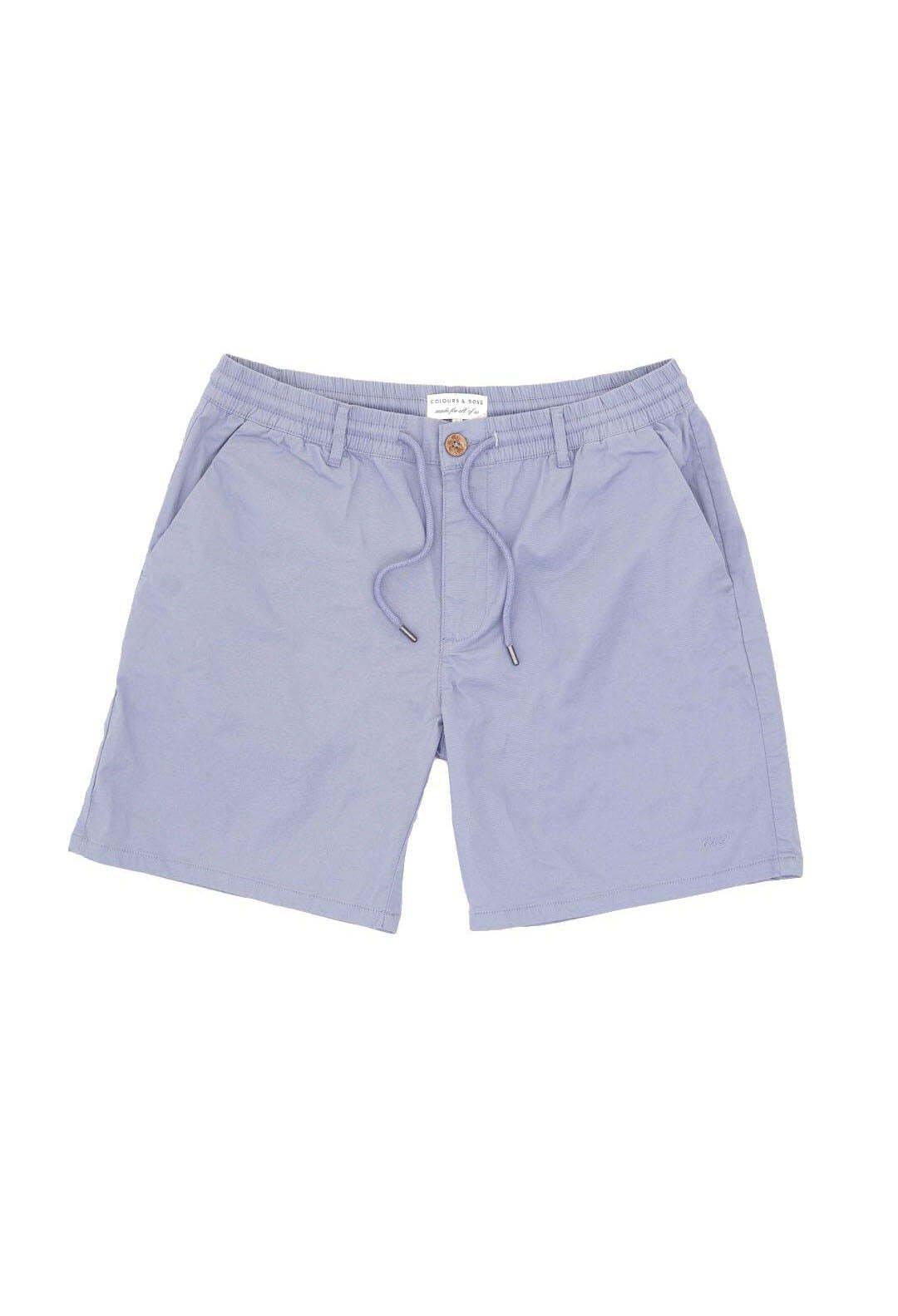 Shorts Shorts Light Twill Herren Blau XL von Colours & Sons
