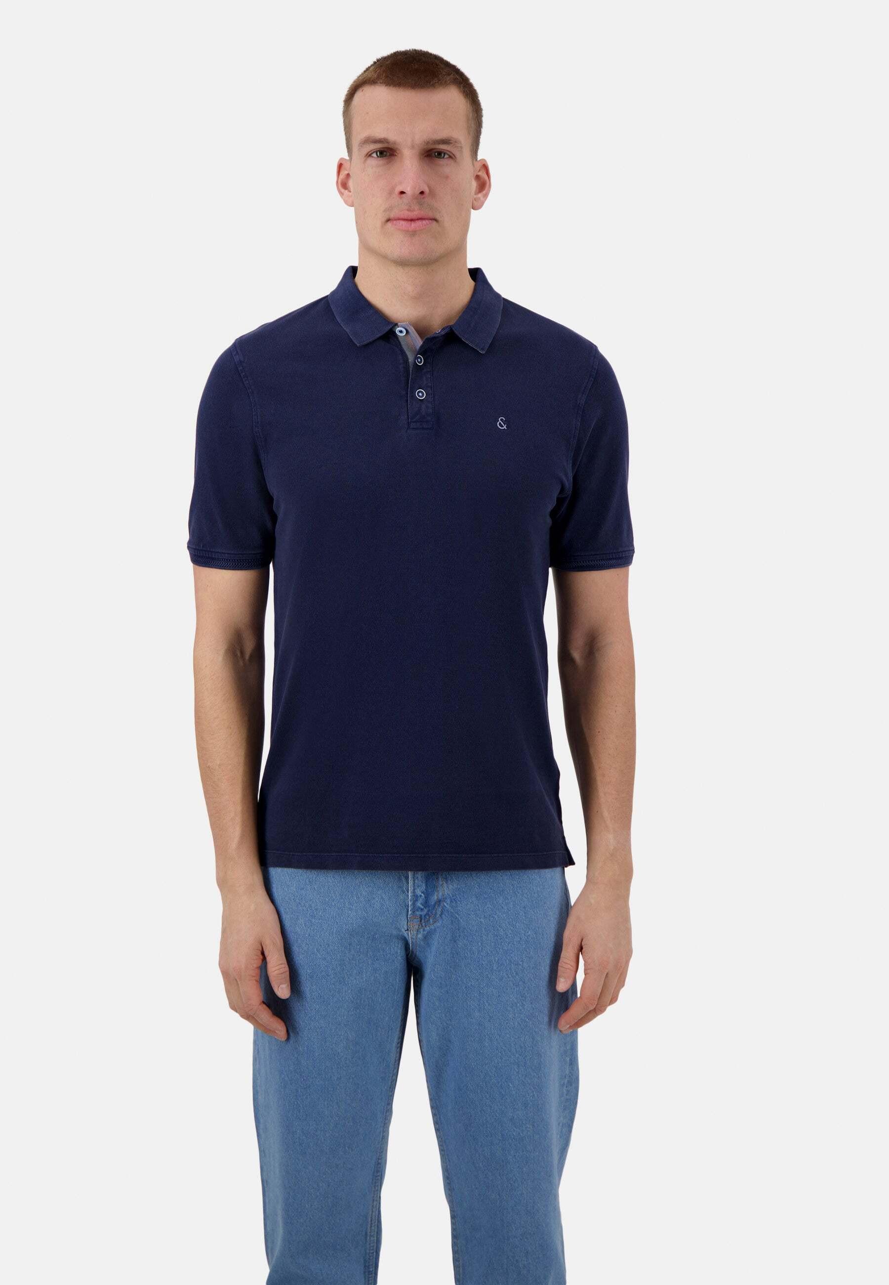 Polos Garment Dyed Herren Marine M von Colours & Sons