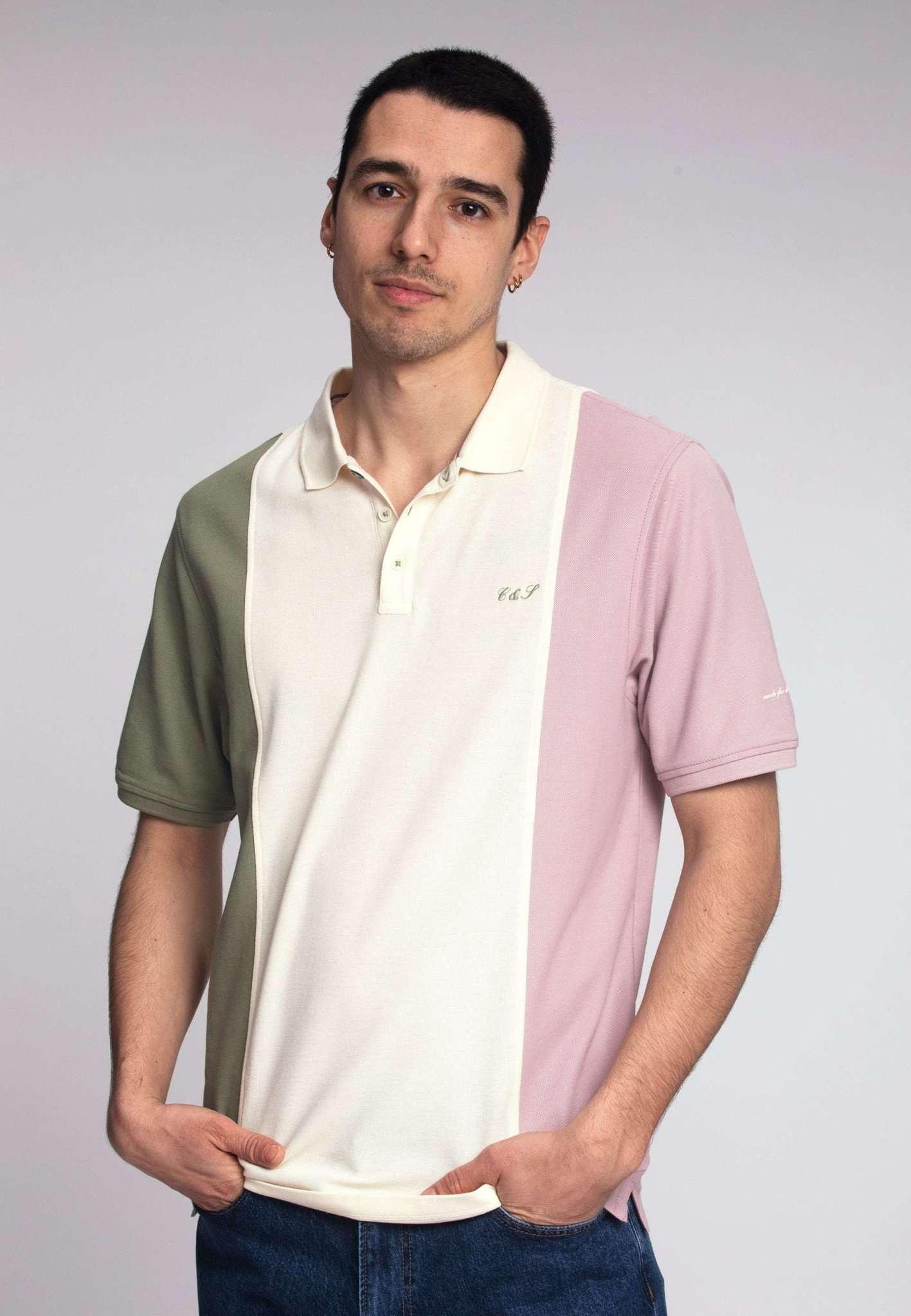 Polos Polo Cut & Sewn Herren Rosa L von Colours & Sons