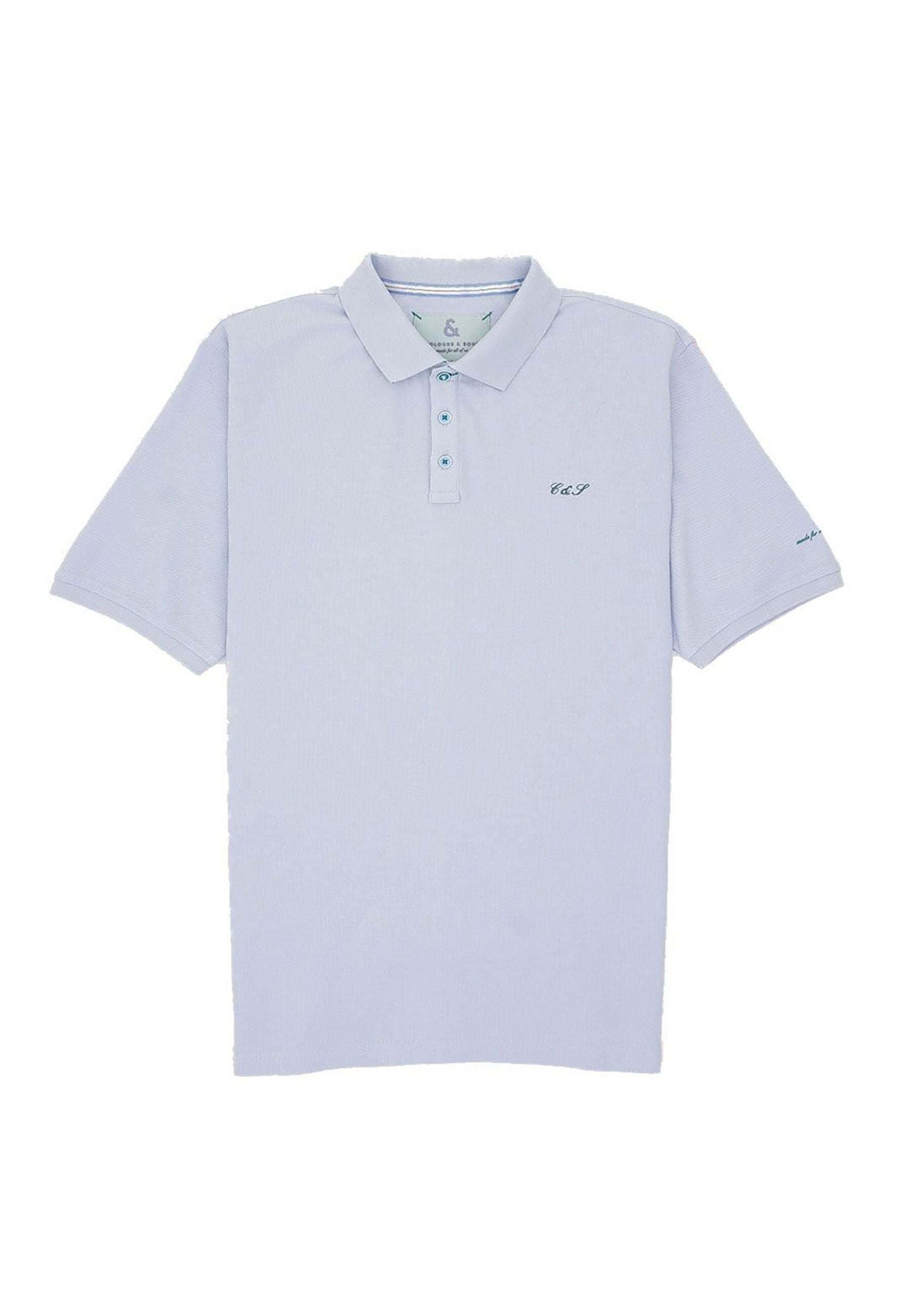 Polos Polo Embroidery Herren Blau M von Colours & Sons