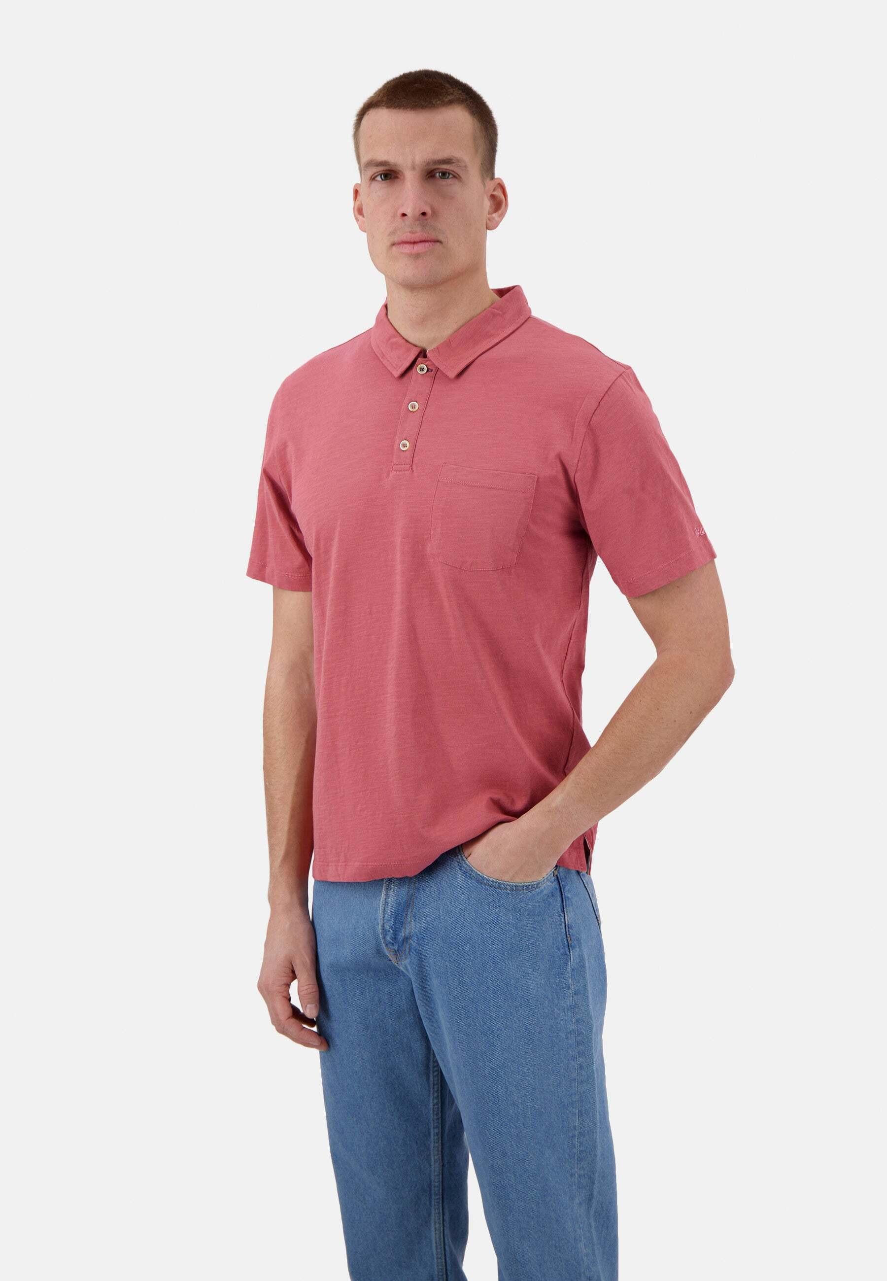 Polos Slub Herren Altrosa M von Colours & Sons