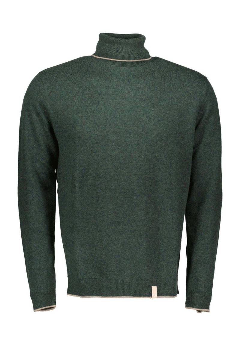 Pullover Turtleneck-merino Blend Herren Grün M von Colours & Sons