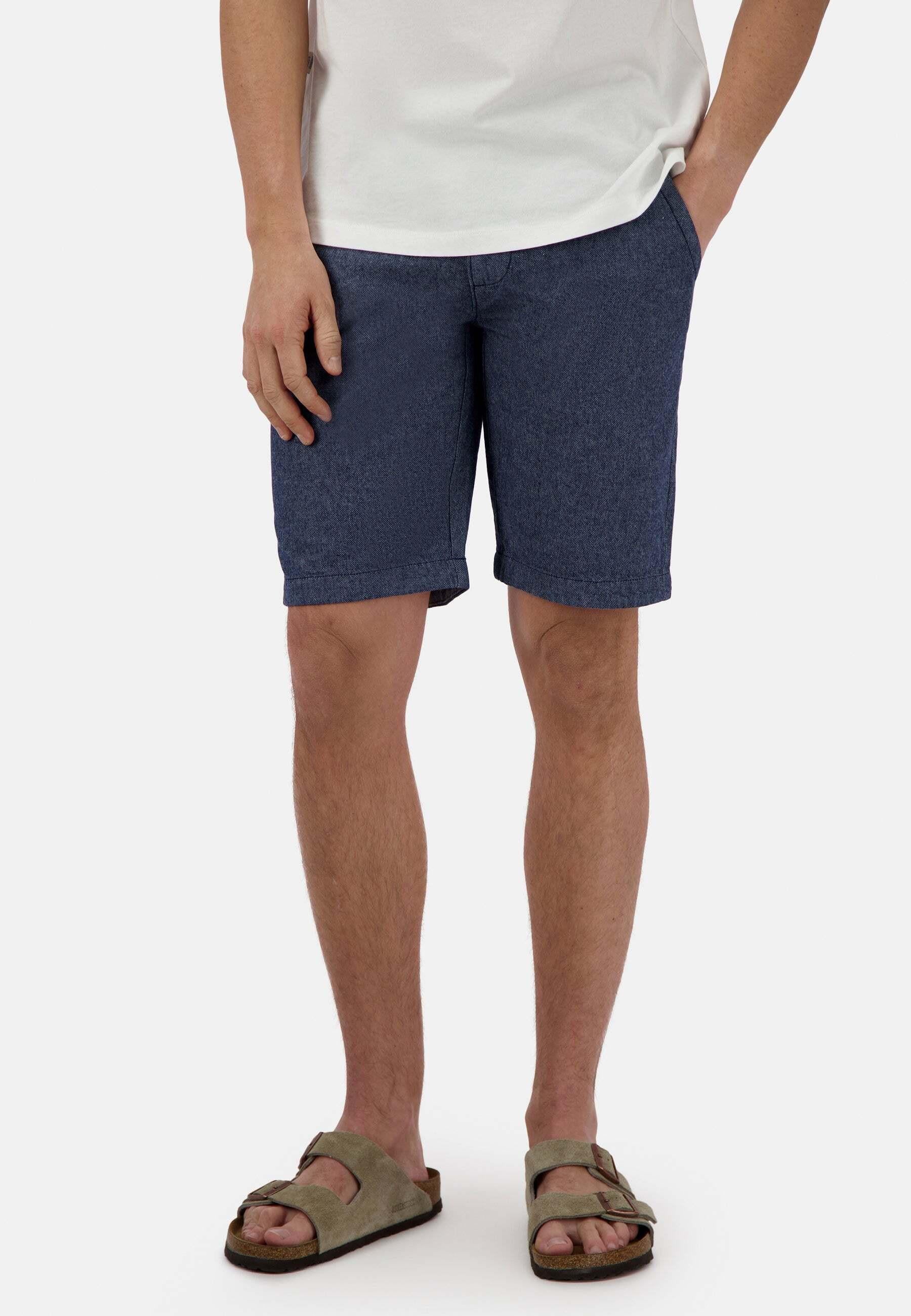 Shorts Dobby Herren Marine L von Colours & Sons