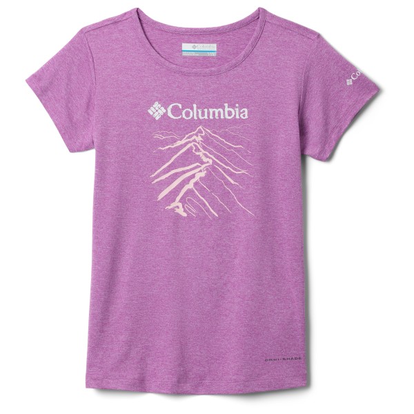 Columbia - Girl's Tech Trail S/S Graphic Shirt - Funktionsshirt Gr XS lila Columbia - Girl's Tech Trail S/S Graphic Shirt - Funktionsshirt Gr XS lila von Columbia