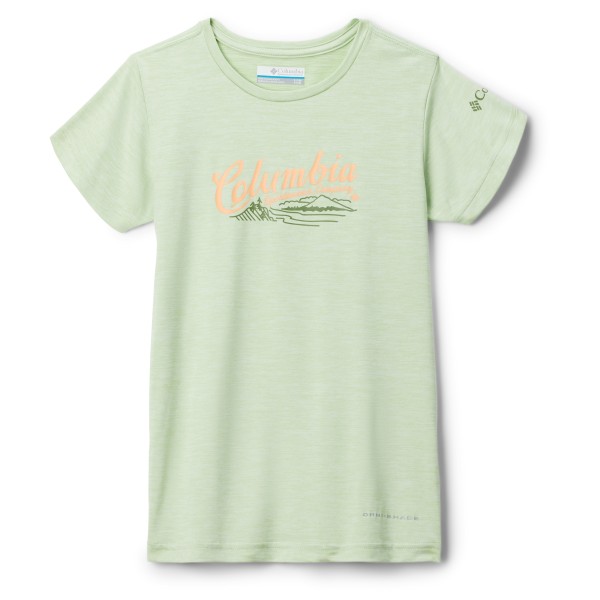 Columbia - Kid's Mission Peak Graphic Shirt S/S - Funktionsshirt Gr M grün von Columbia