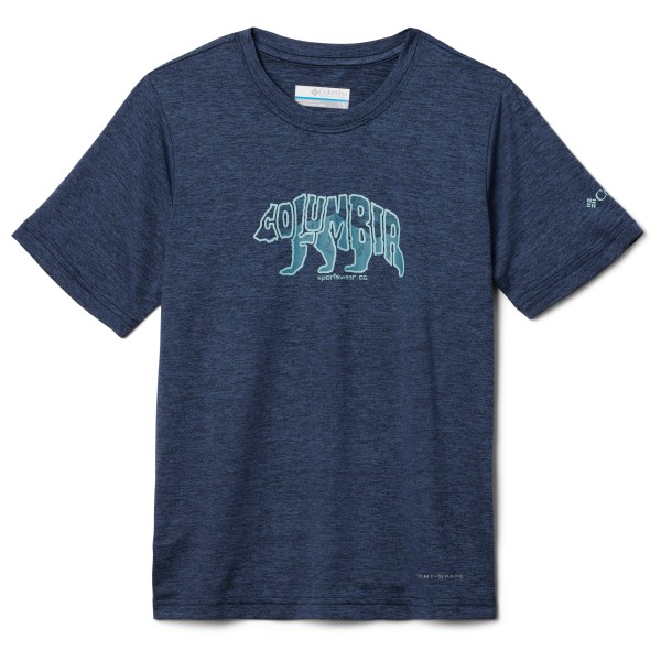 Columbia - Kid's Mount Echo Graphic Shirt S/S - Funktionsshirt Gr XS blau von Columbia