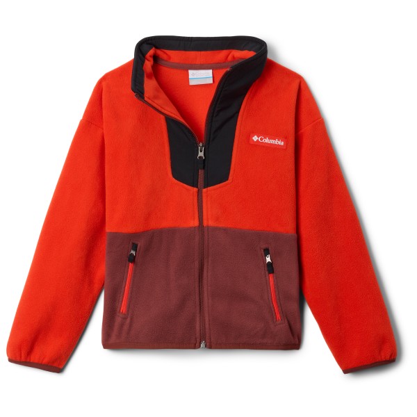 Columbia - Kid's Sequoia Grove Full Zip Fleece - Fleecepullover Gr 10-12 Years;14-16 Years;4-5 Years;6-7 Years grau;rot von Columbia