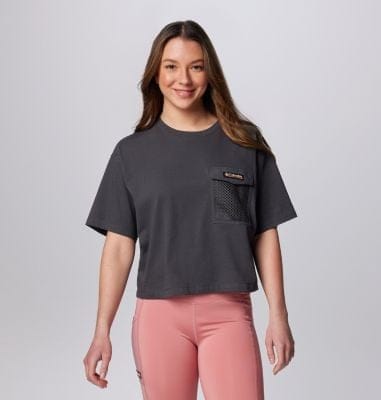 Columbia Painted Peak™ Knit SS Cropped Top-XL-011-2074491-S24 XL von Columbia