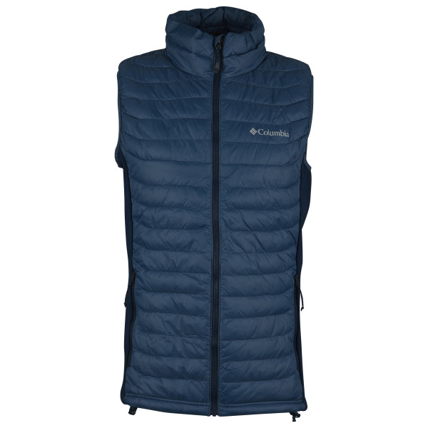 Columbia - Powder Pass Vest - Kunstfasergilet Gr S blau von Columbia