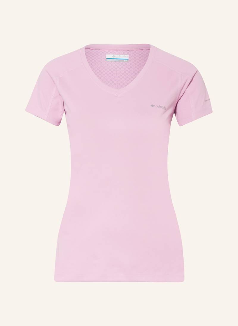 Columbia T-Shirt Zero Rules ™ rosa von Columbia