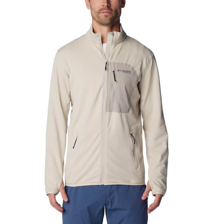 Columbia Triple Canyon™ Grid Fleecejacke hellgrau von Columbia