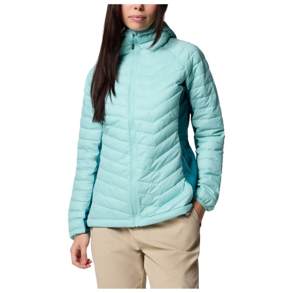 Columbia - Women's Powder Pass II Hybrid Hooded Jacket - Kunstfaserjacke Gr L;M;S;XL;XS blau;schwarz von Columbia