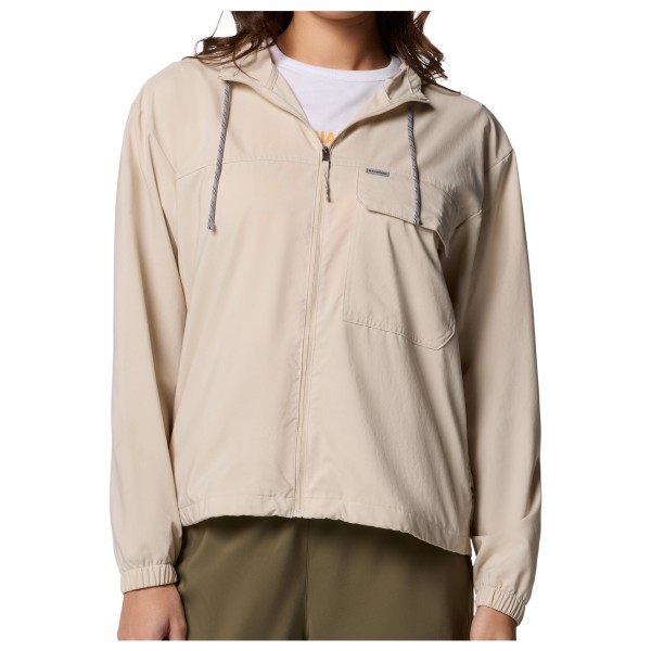 Columbia - Women's Skien Valley Hooded L/S Shirt - Windjacke Gr XS beige Columbia - Women's Skien Valley Hooded L/S Shirt - Windjacke Gr XS beige von Columbia