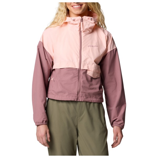 Columbia - Women's Spire Valley Cropped Windbreaker - Windjacke Gr S;XL;XS beige;rosa von Columbia