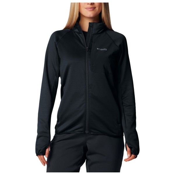 Columbia - Women's Triple Canyon Grid Fleece Full Zip - Fleecejacke Gr L schwarz von Columbia