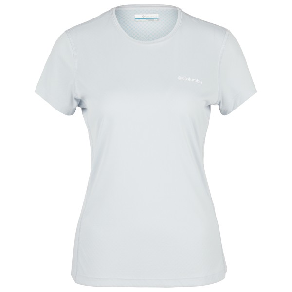 Columbia - Women's Zero Rules Light S/S Crew - Funktionsshirt Gr S weiß von Columbia