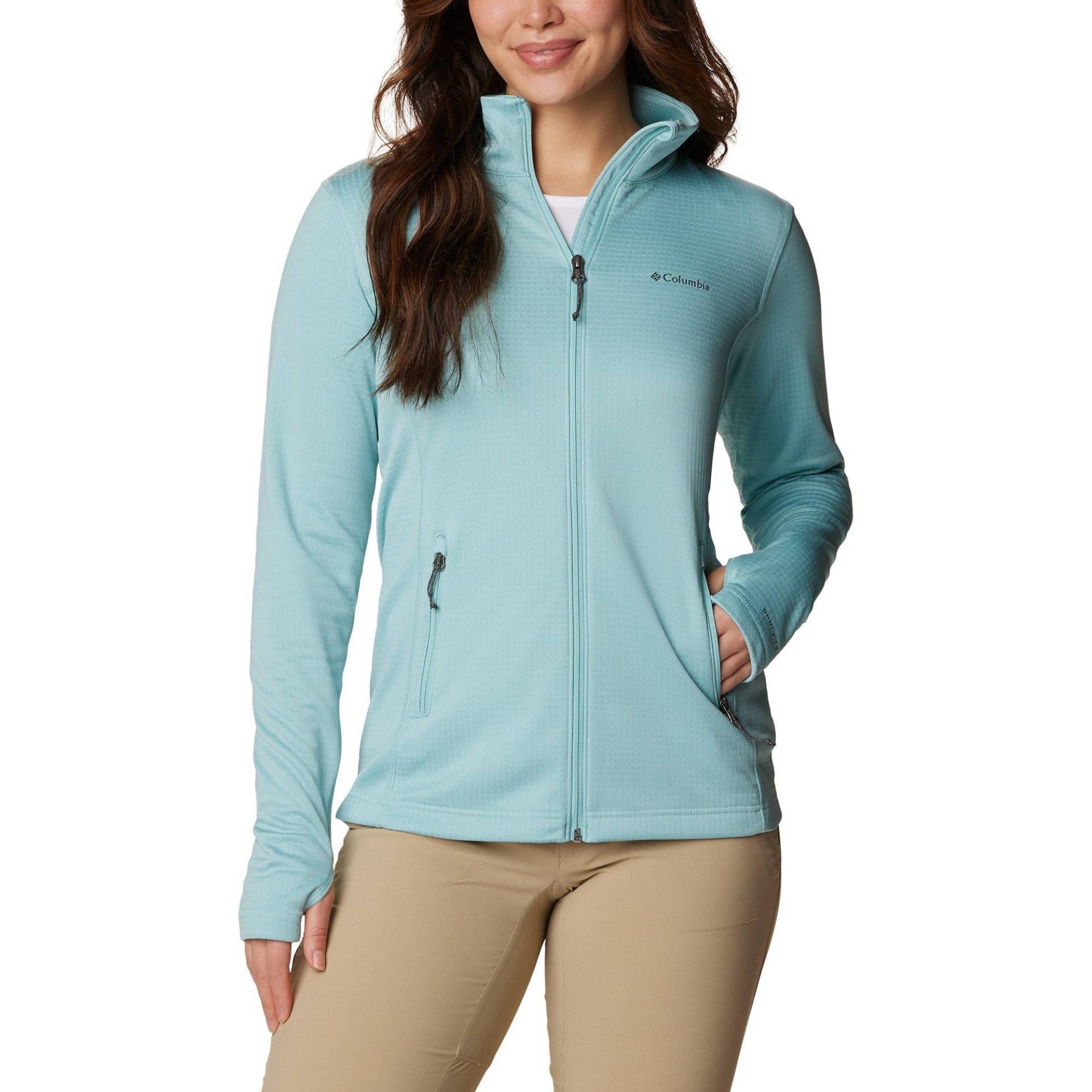 Fleecejacke Ohne Kapuze Damen Blau M von Columbia