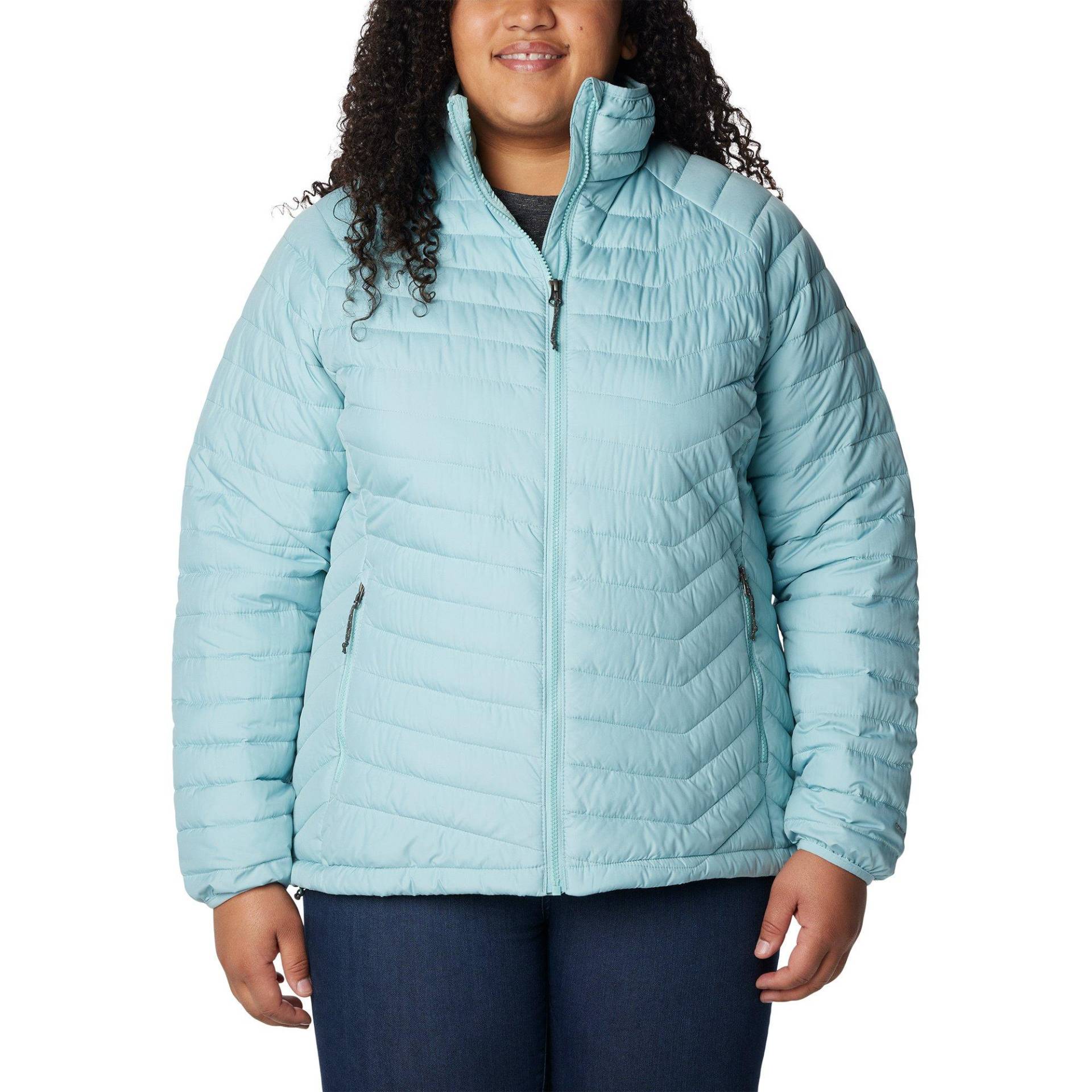 Jacke Mit Reissverschluss Damen Blau XL von Columbia