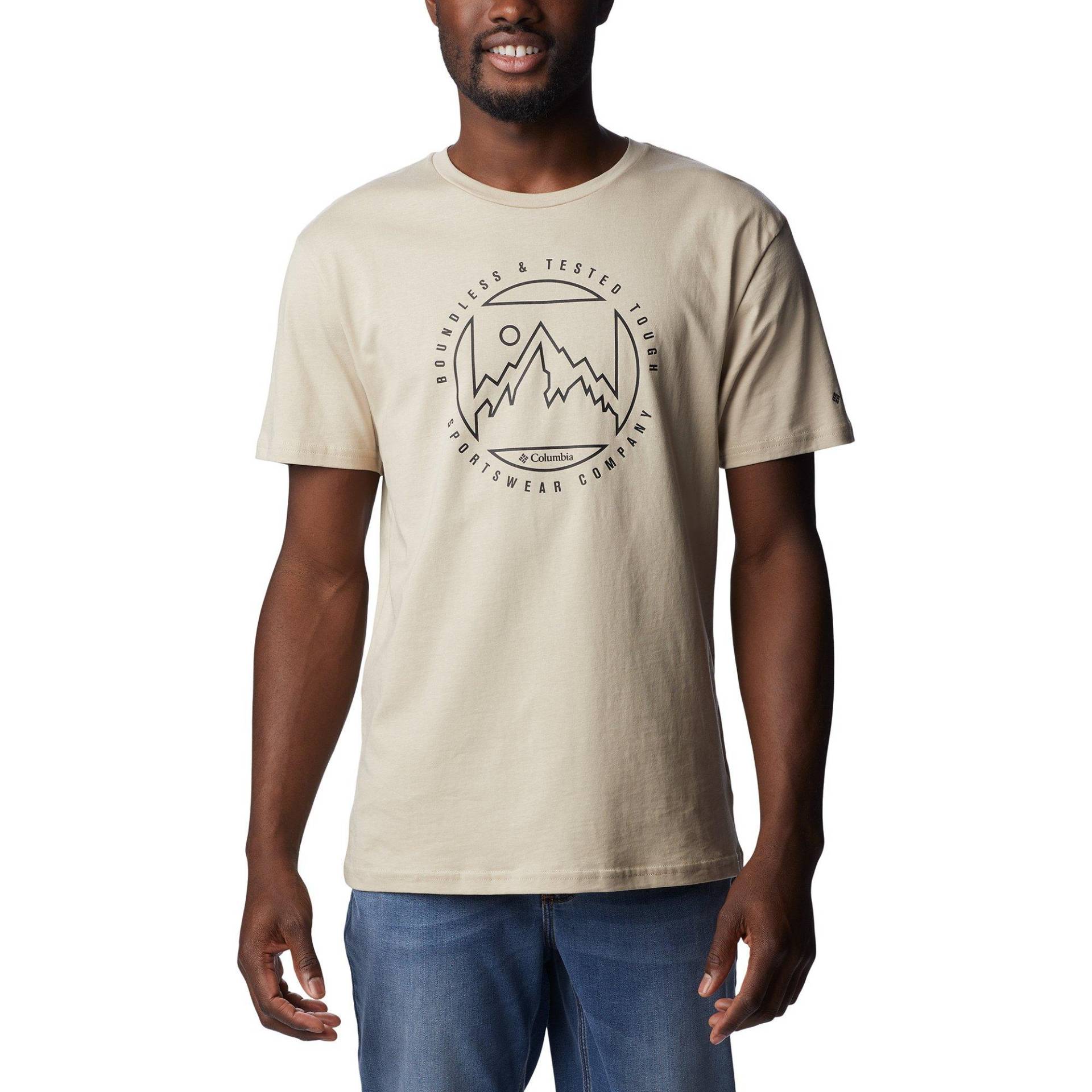 T-shirt Herren Beige L von Columbia