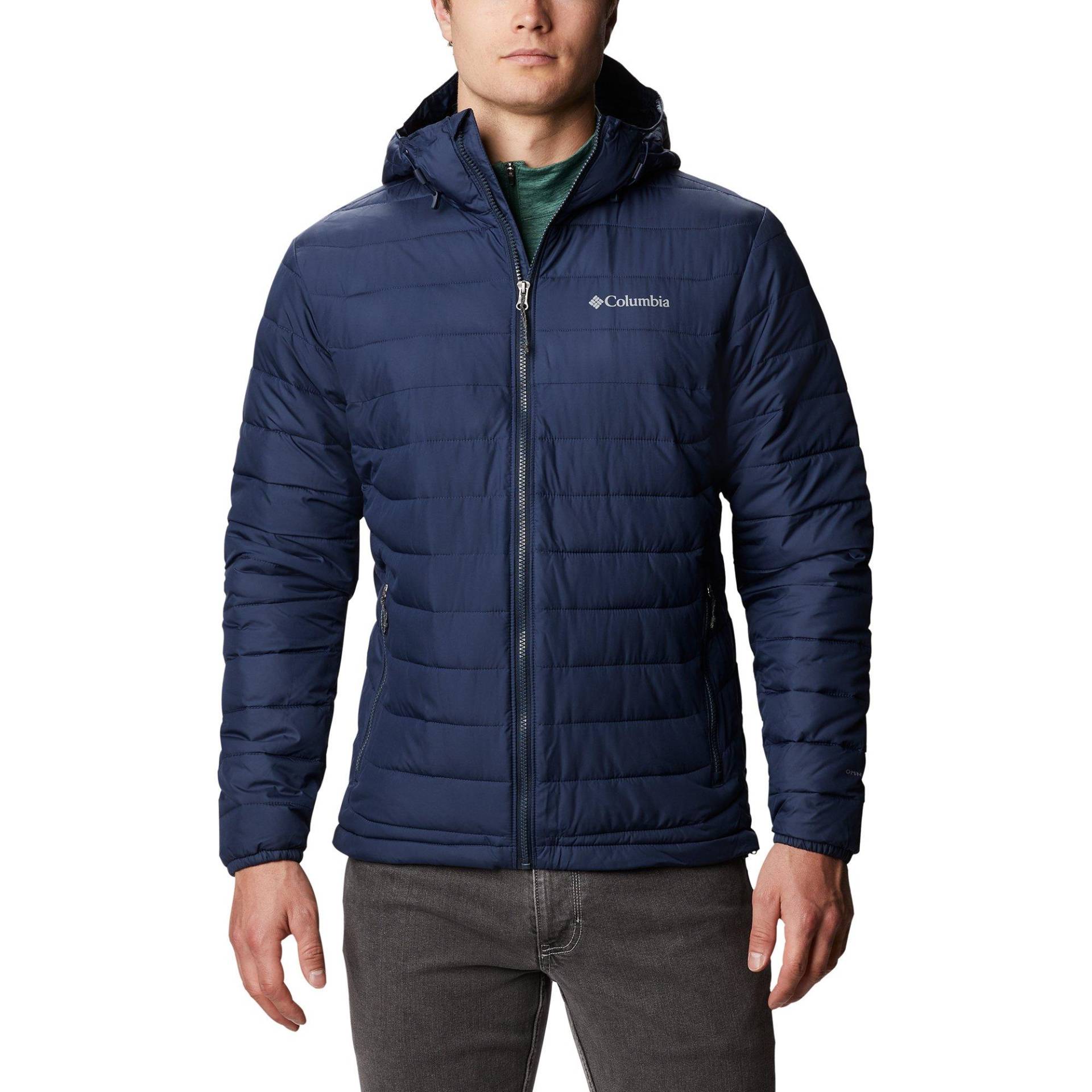 Trekkingjacke Mit Kapuze Herren Marine XL von Columbia