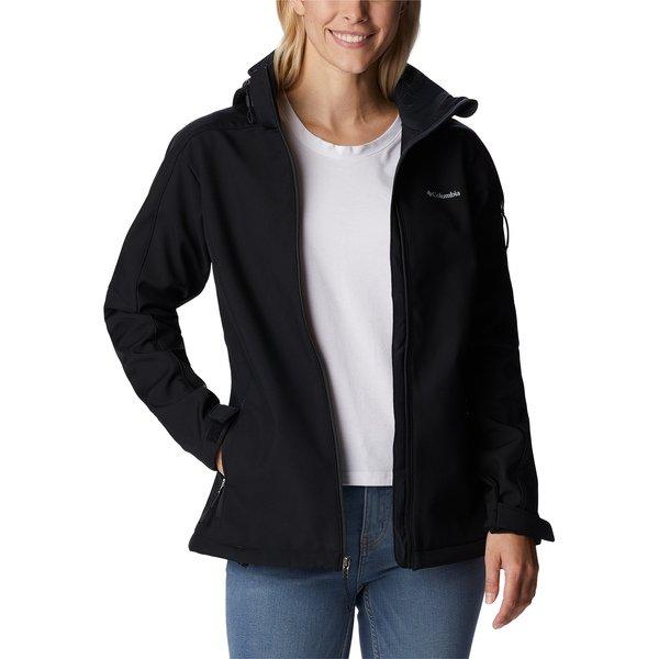 Softshell-jacke Mit Kapuze Damen Black XS von Columbia