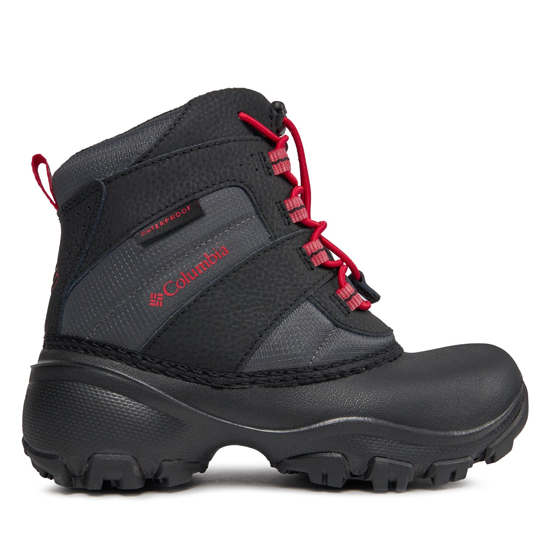 Schneeschuhe Columbia Youth Rope Tow™ Iii Waterproof 1637851 Dark Grey/ Mountain Red 089 von Columbia