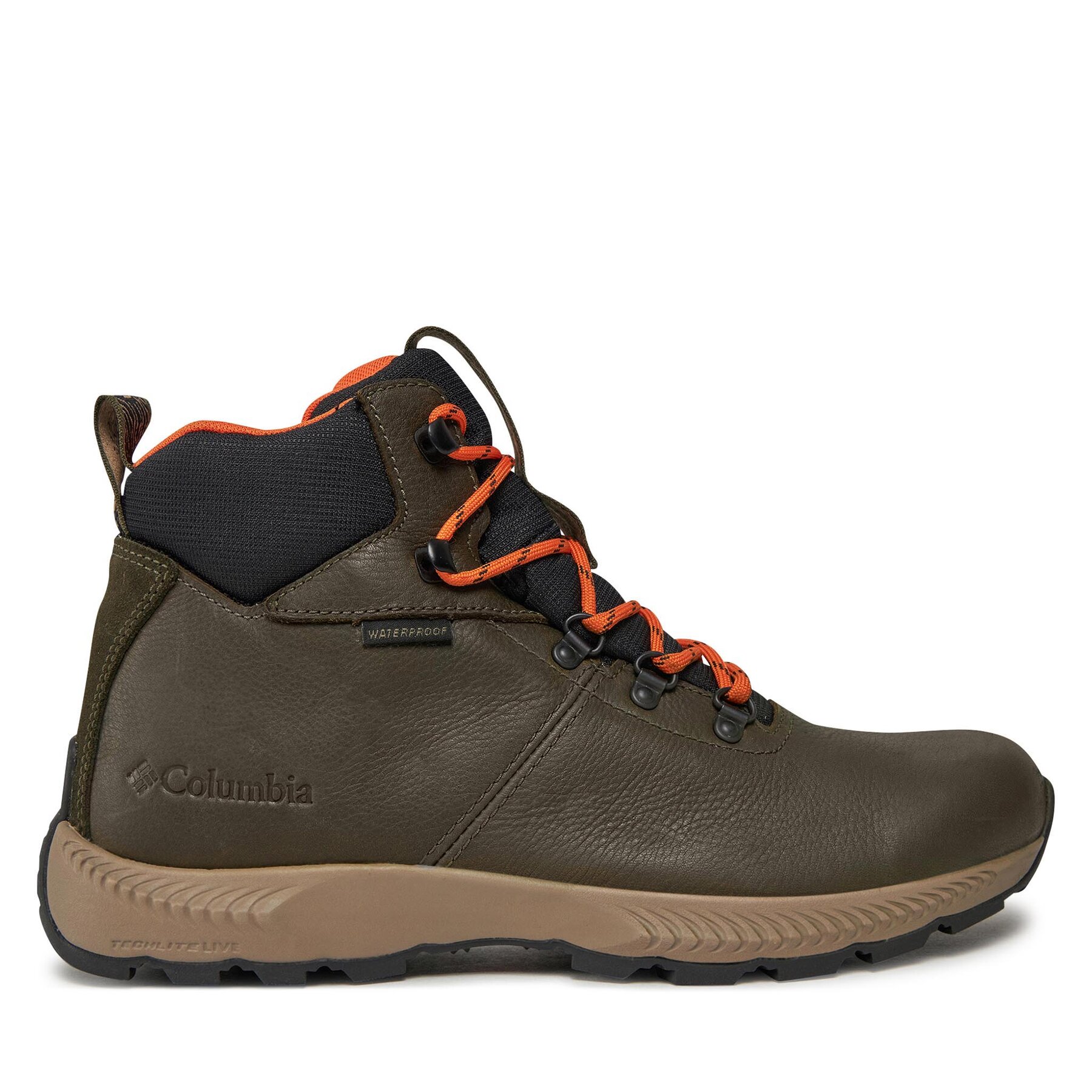 Schuhe Columbia Landroamer™ Explorer Wp 2044481 Peatmoss/ Bright Orange 213 von Columbia
