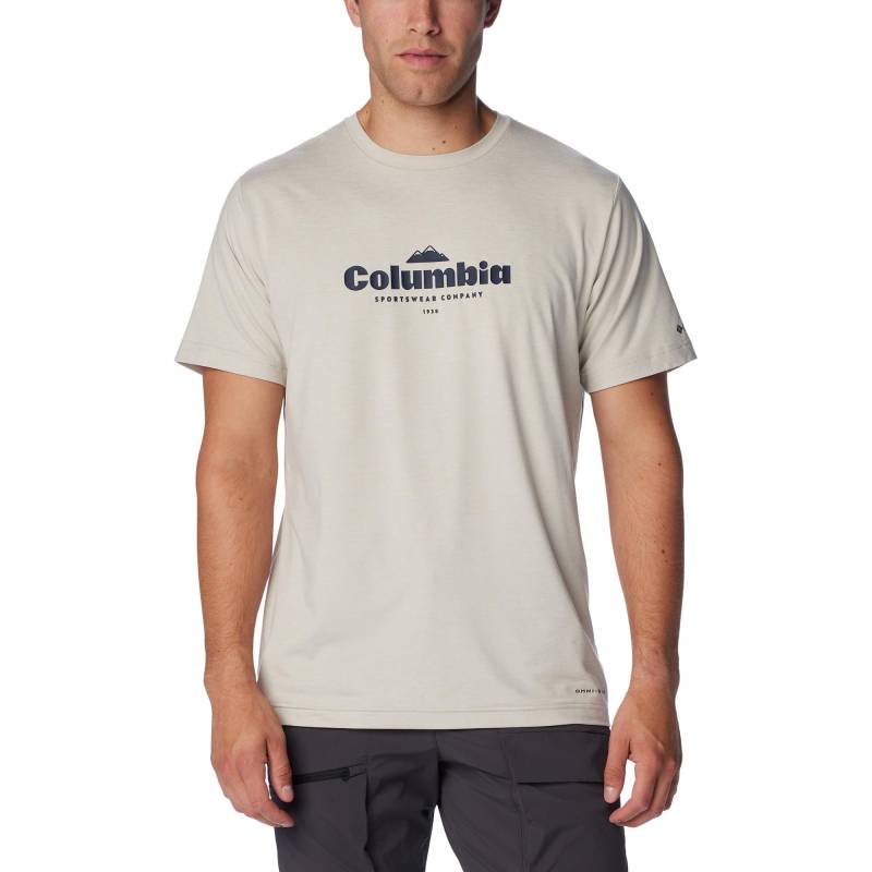 T-shirt Herren Beige L von Columbia