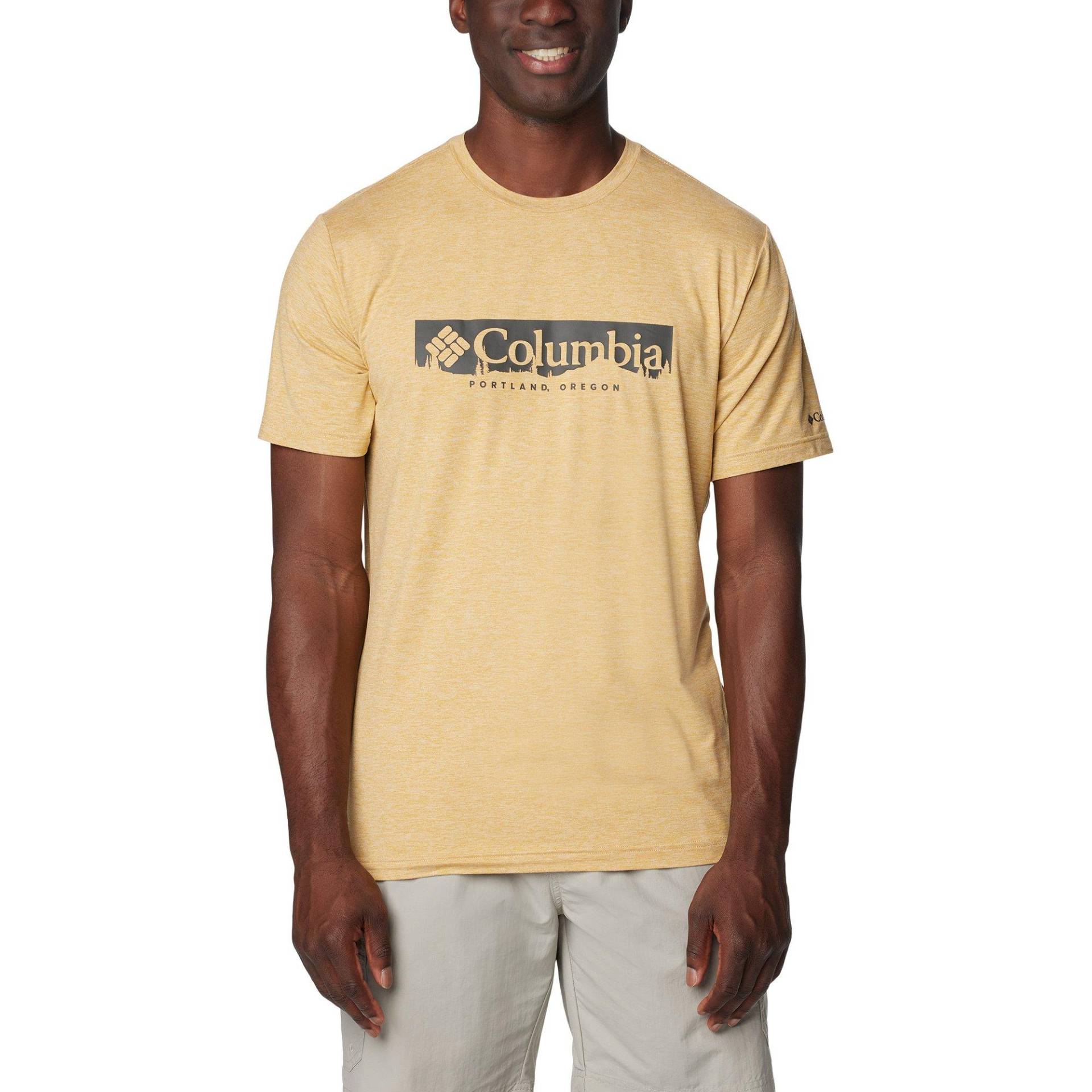 T-shirt Herren Beige  S von Columbia