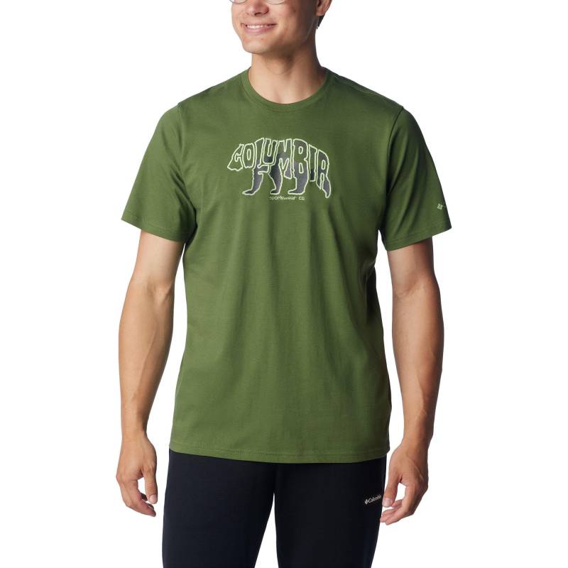 T-shirt Herren Grün L von Columbia