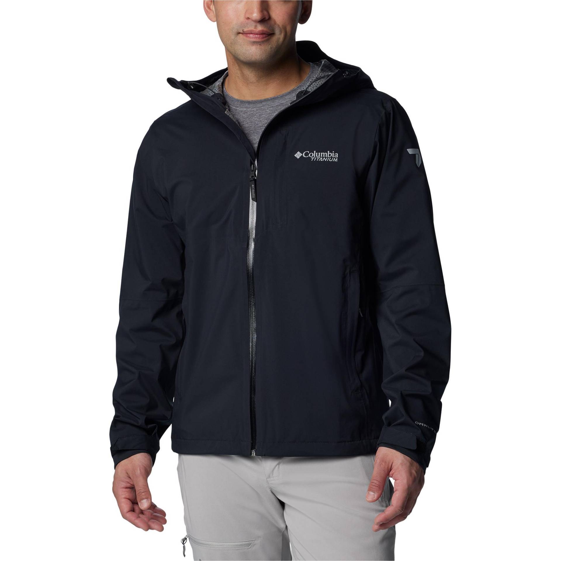 Trekkingjacke Mit Kapuze Herren Black L von Columbia