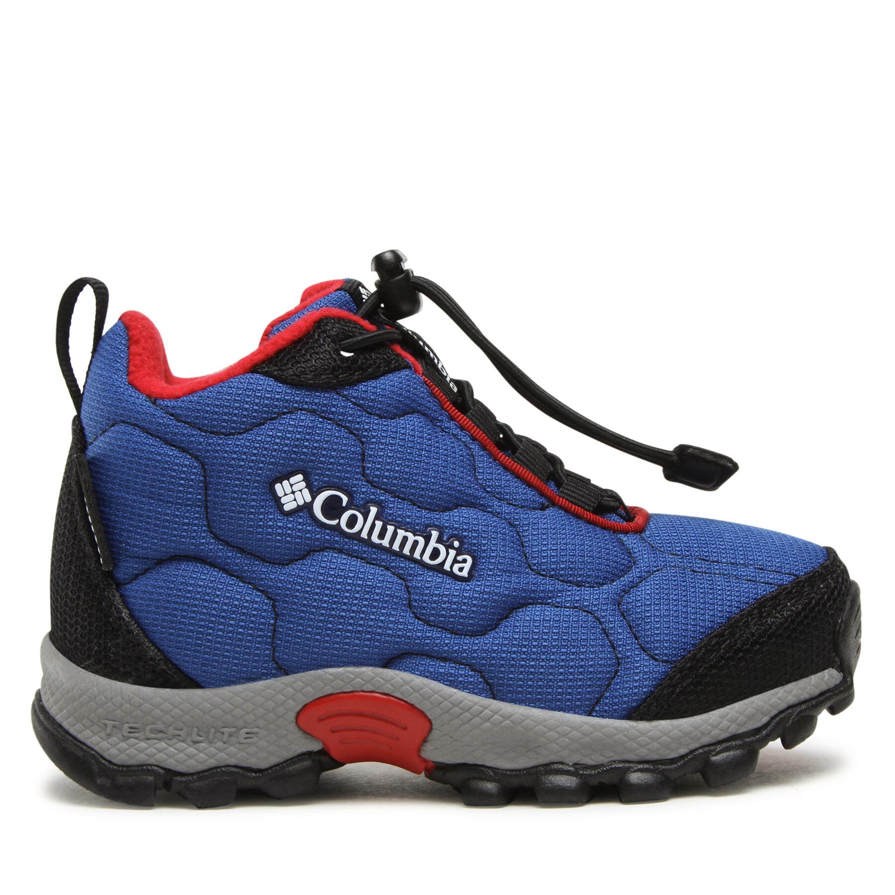 Trekkingschuhe Columbia Childrens Firecamp Mid 2 Wp BC1201 Royal/Rocket 476 von Columbia