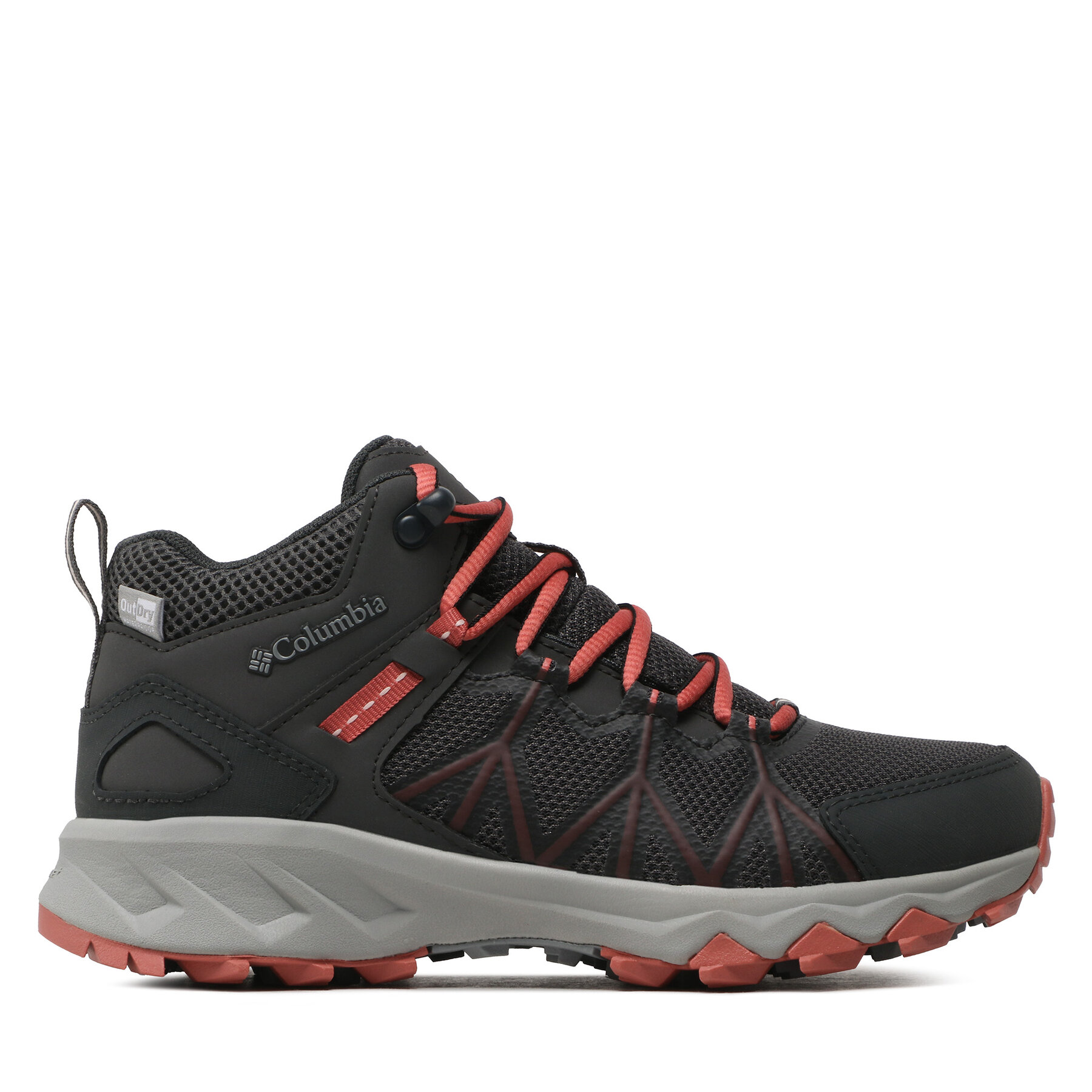 Trekkingschuhe Columbia Peakfreak II Mid Outdry 2005121089 Dark Grey/Dark Coral von Columbia