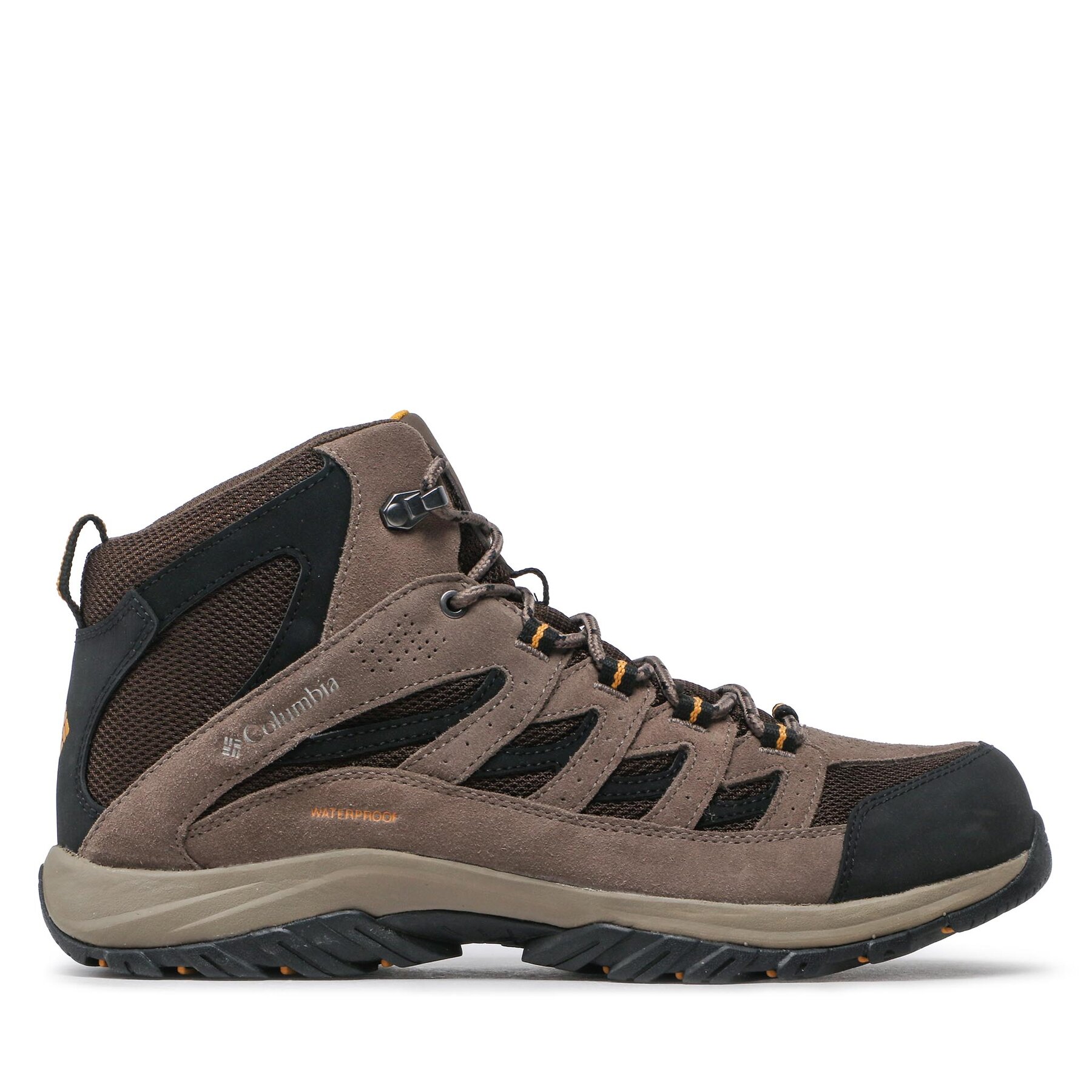 Trekkingschuhe Columbia Crestwood Mid Waterproof BM5371 Cordovan/Squash 231 von Columbia