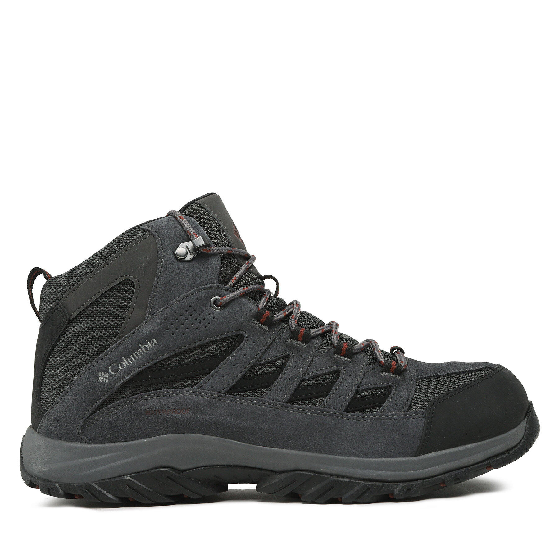 Trekkingschuhe Columbia Crestwood Mid Waterproof BM5371 Dark Grey/Deep Rust 089 von Columbia