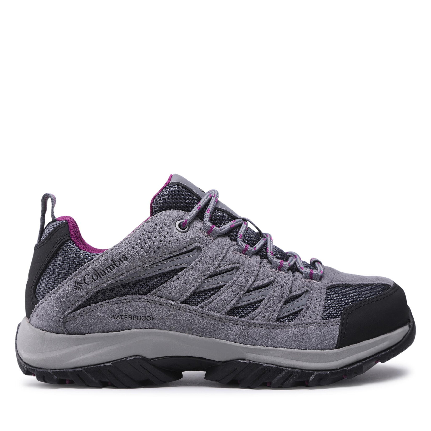 Trekkingschuhe Columbia Crestwood Waterproof BL5372 Graphite/Wild Iris 053 von Columbia