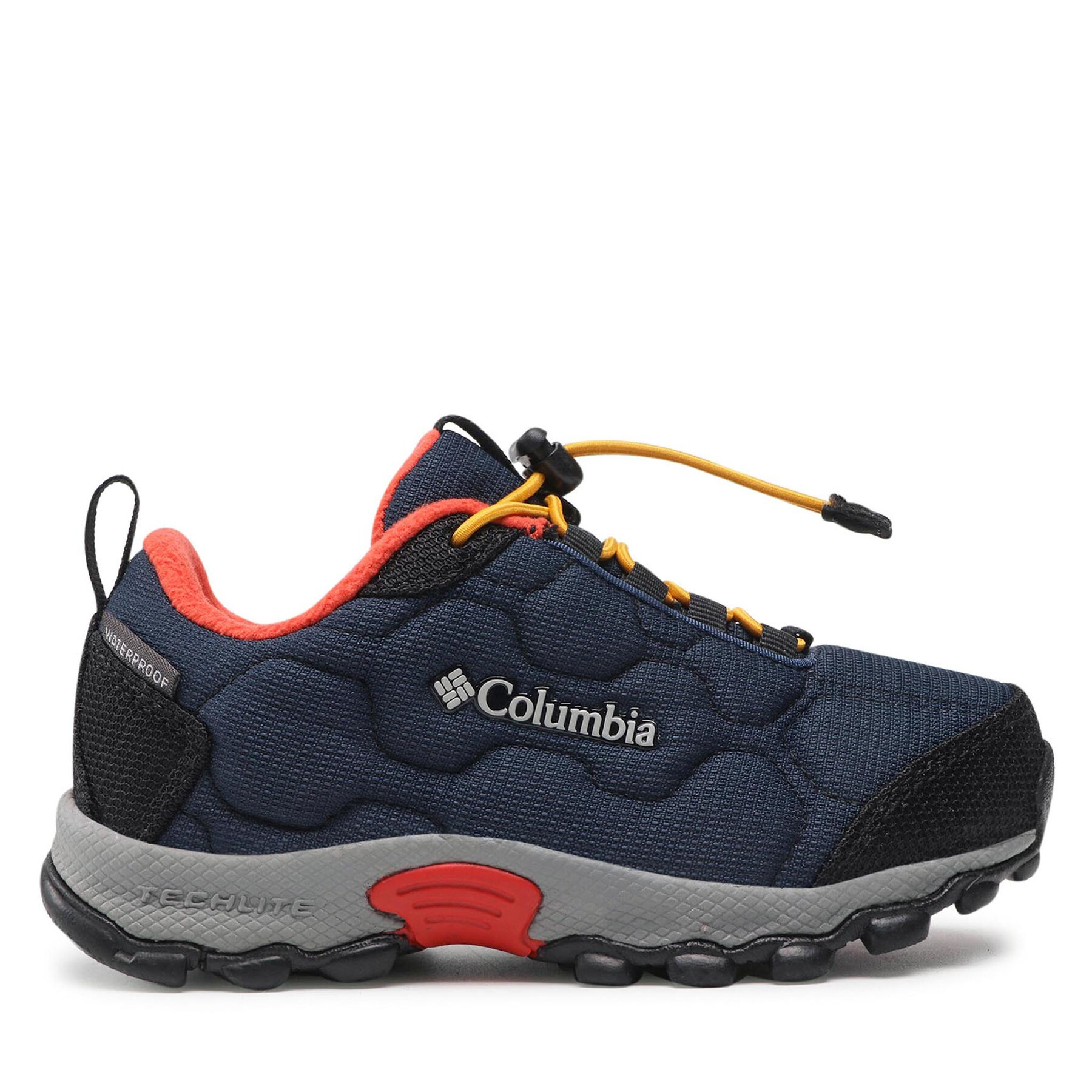 Trekkingschuhe Columbia Firecamp Sledder 3 Wp BC1202 Collegiate Navy/Flame 464 von Columbia