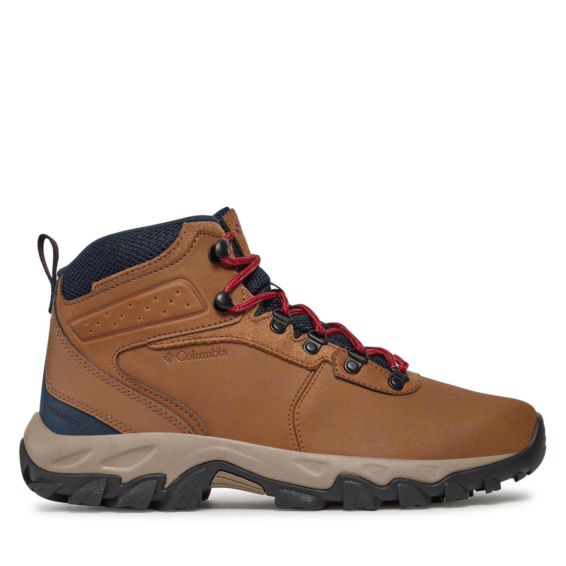 Trekkingschuhe Columbia Newton Ridge™ Plus Ii Waterproof 1594731 Light Brown/ Red Velvet 234 von Columbia