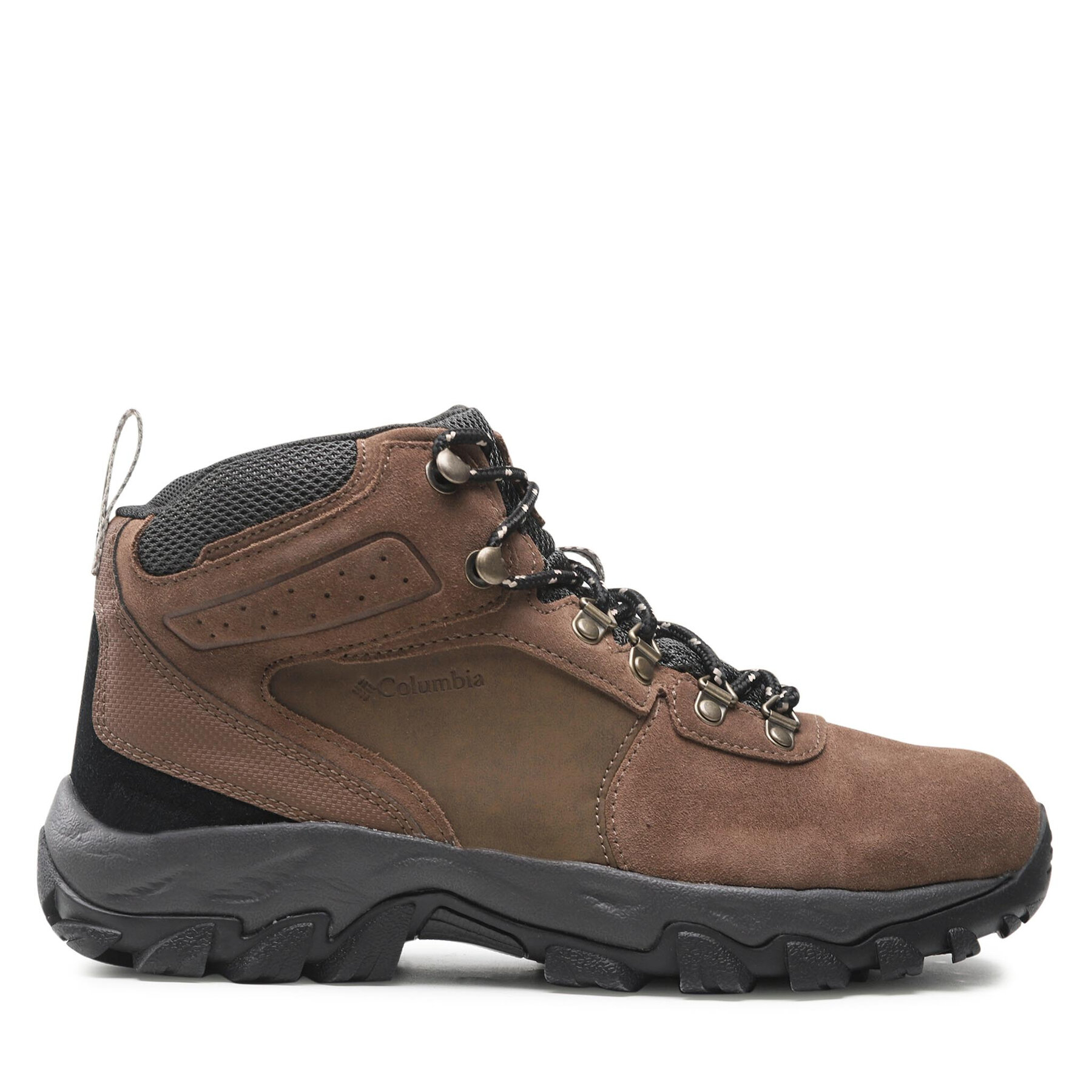 Trekkingschuhe Columbia Newton Ridge Plus II Suede Wp BM812 Dark Brown/Dark Grey 204 von Columbia