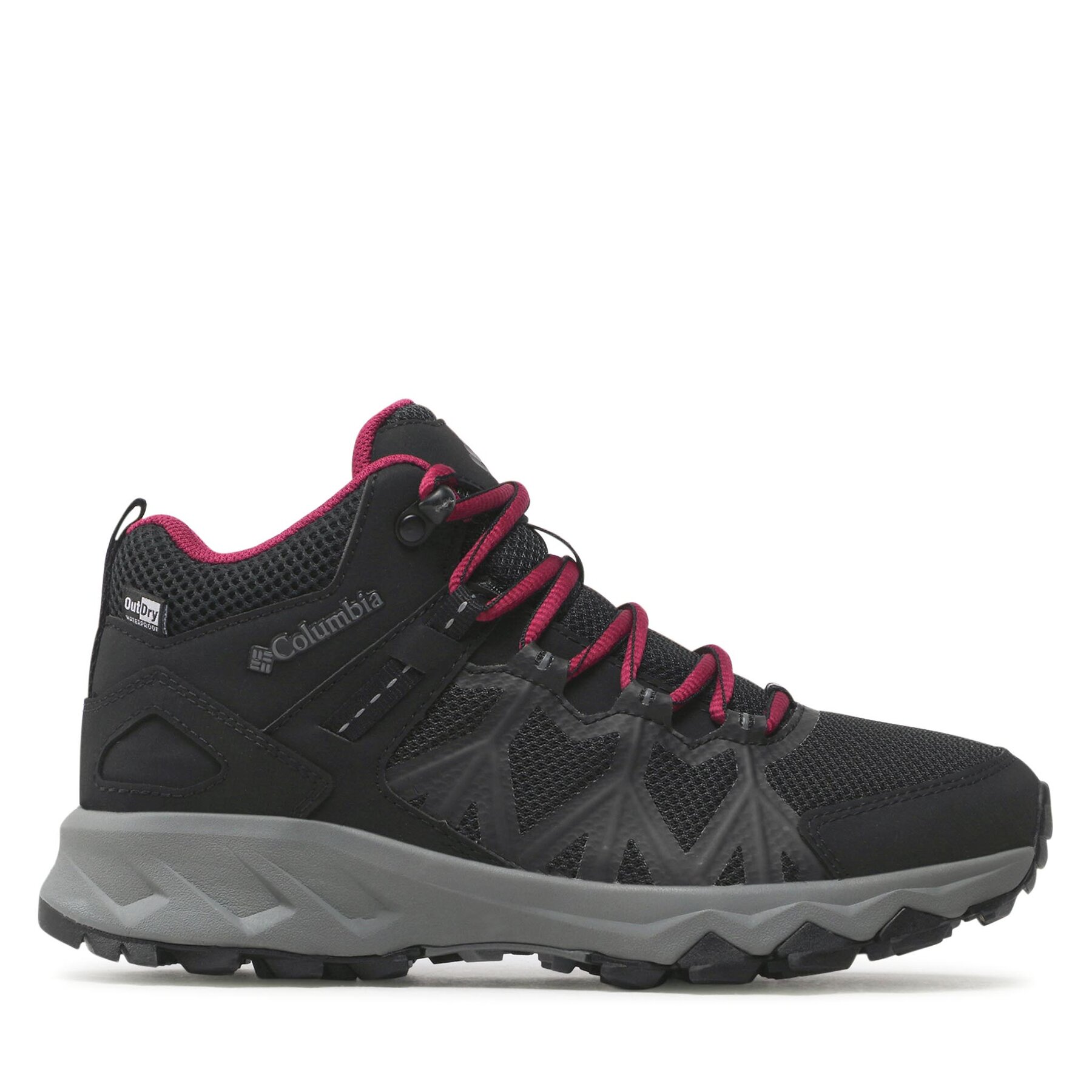 Trekkingschuhe Columbia Peakfreak II Mid Outdry BL7573-010 Black/Ti Grey Steel von Columbia