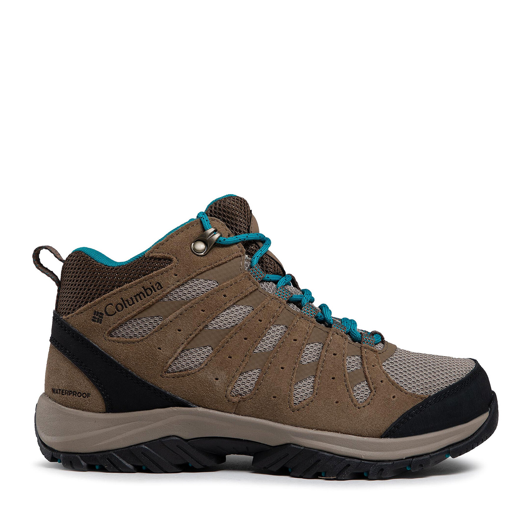 Trekkingschuhe Columbia Redmond III Mid Waterproof BL0168 Khaki III/Sea Level 297 von Columbia