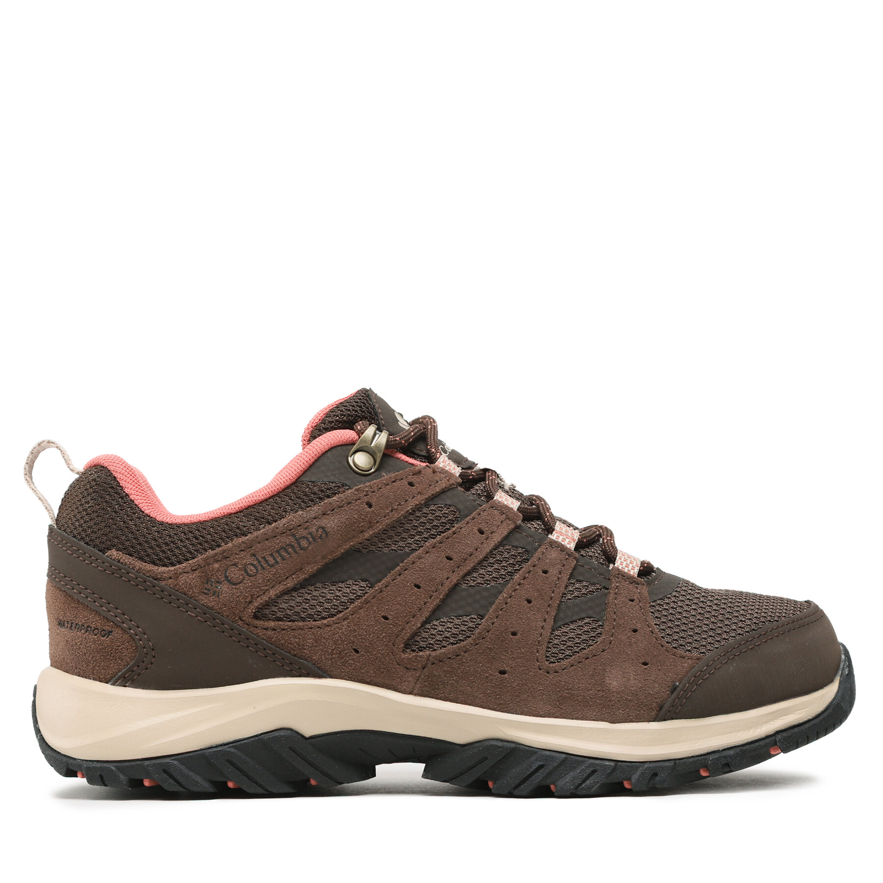 Trekkingschuhe Columbia Redmond III Waterproof BL0169 Cordovan/Dark Coral 231 von Columbia