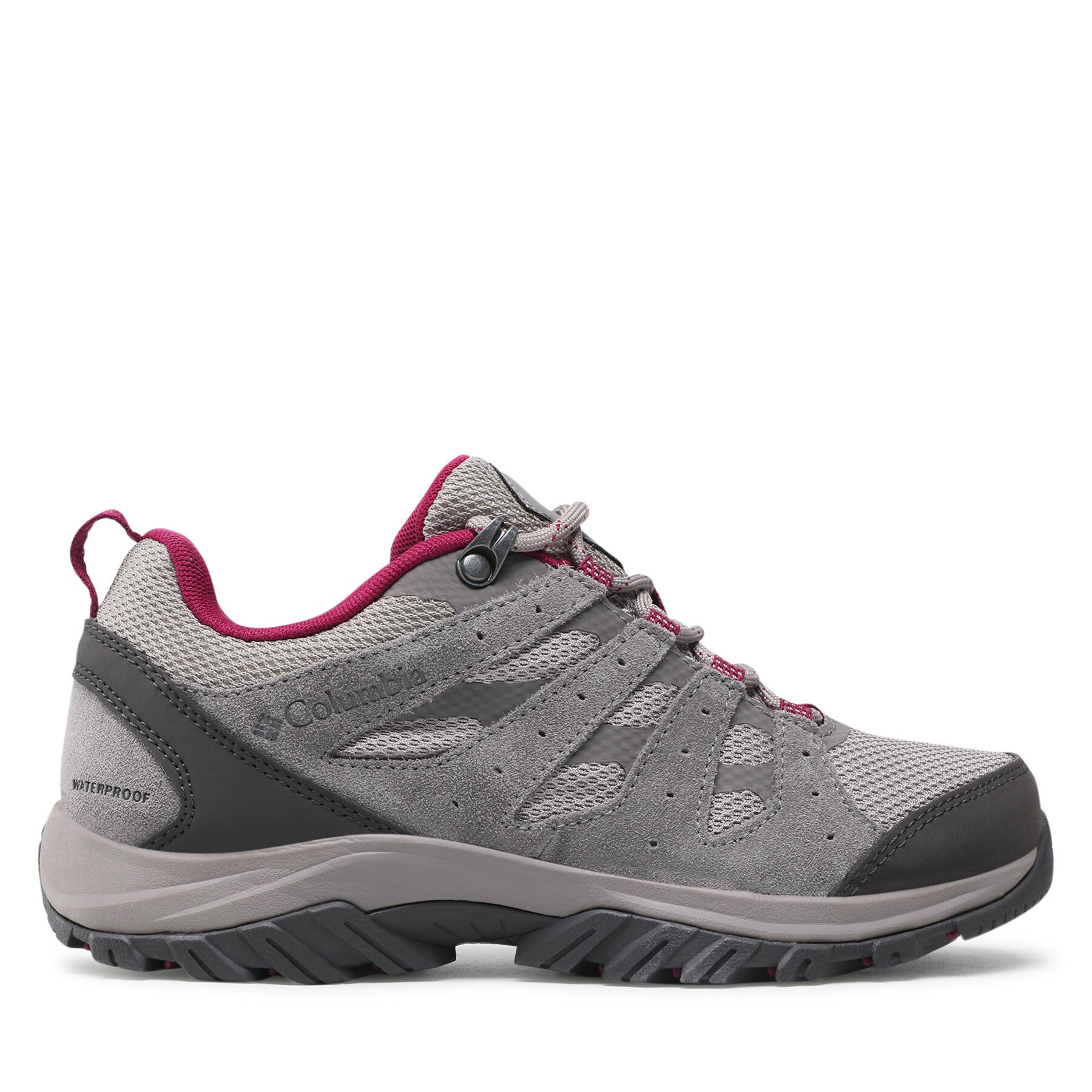 Trekkingschuhe Columbia Redmond III Waterproof BL0169 Ti Titanium/Red Onion 029 von Columbia